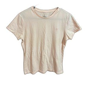 RBK Medium pink athletic‎ short sleeve workout tee